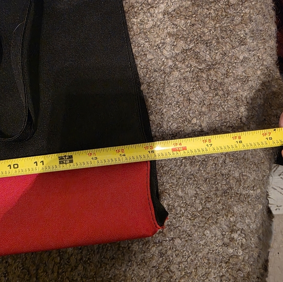 Lancome Black Red Tote Bag - Picture 4 of 8